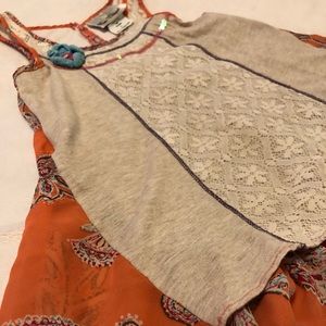 Rare Editions Paisley Print Dress